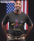 Peanut The Squirrel with gun don't tread on me - Adult & Kids T-Shirts, Sweatshirts & Hoodies apparel design preview 1