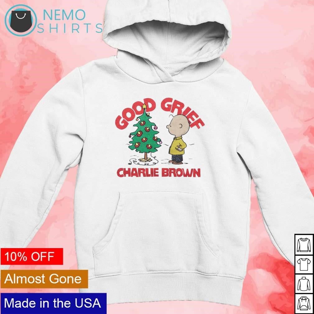 Peanuts Charlie Brown good grief Christmas - Adult & Kids T-Shirts, Sweatshirts & Hoodies apparel design preview 2