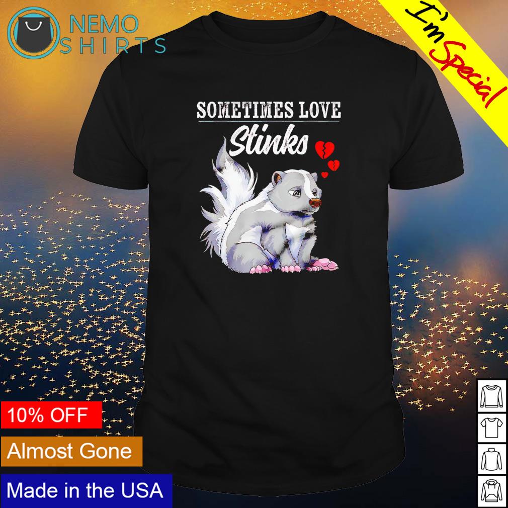 Squirrel sometimes love stinks valentines day - Adult & Kids T-Shirts, Sweatshirts & Hoodies apparel design preview 1