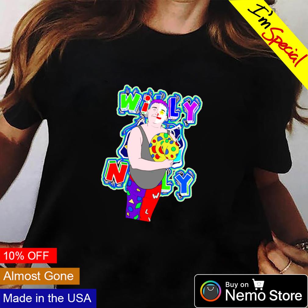 Willy Nilly showtime half clown - Adult & Kids T-Shirts, Sweatshirts & Hoodies apparel design preview 2