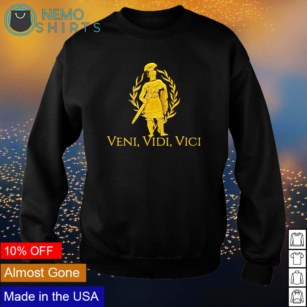 Julius caesar ancient rome veni vidi vici - Adult & Kids T-Shirts, Sweatshirts & Hoodies apparel design preview 4
