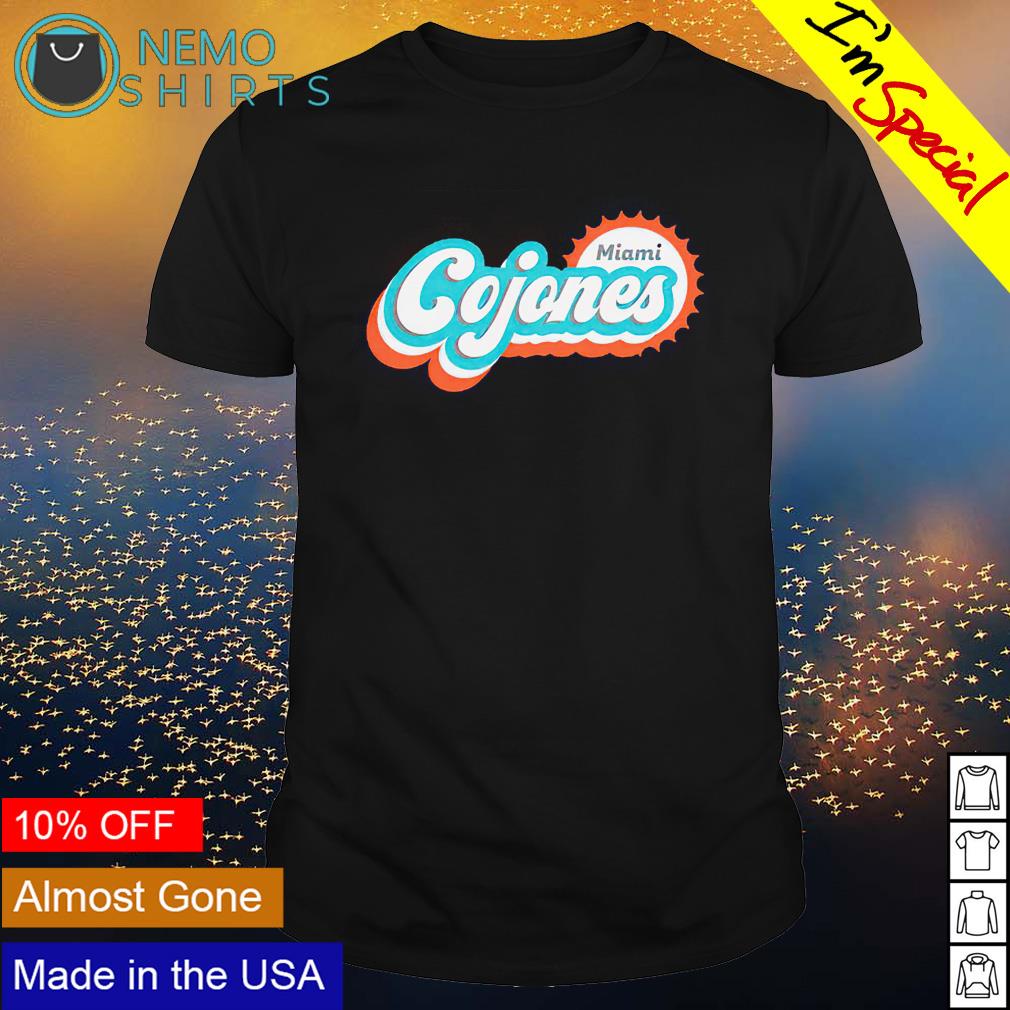 Miami Dolphins Cojones - Adult & Kids T-Shirts, Sweatshirts & Hoodies apparel design preview 1
