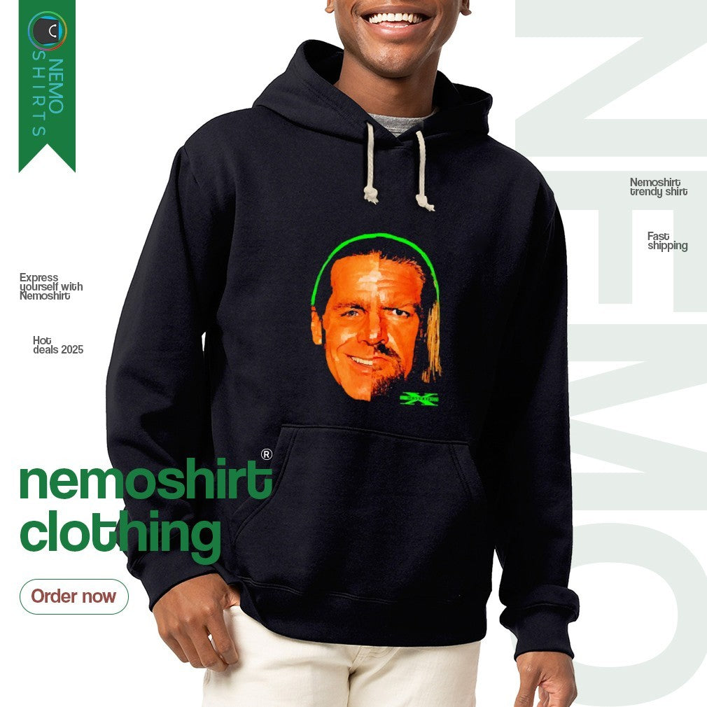 D Generation X wrestling big face - Adult & Kids T-Shirts, Sweatshirts & Hoodies apparel design preview 2