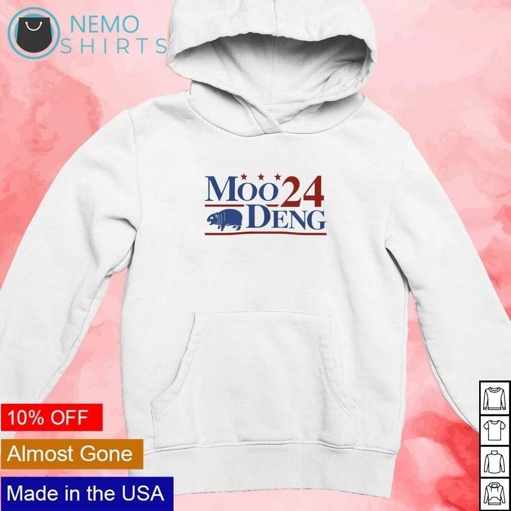 Moo Deng 24 election cover - Adult & Kids T-Shirts, Sweatshirts & Hoodies apparel design preview 2