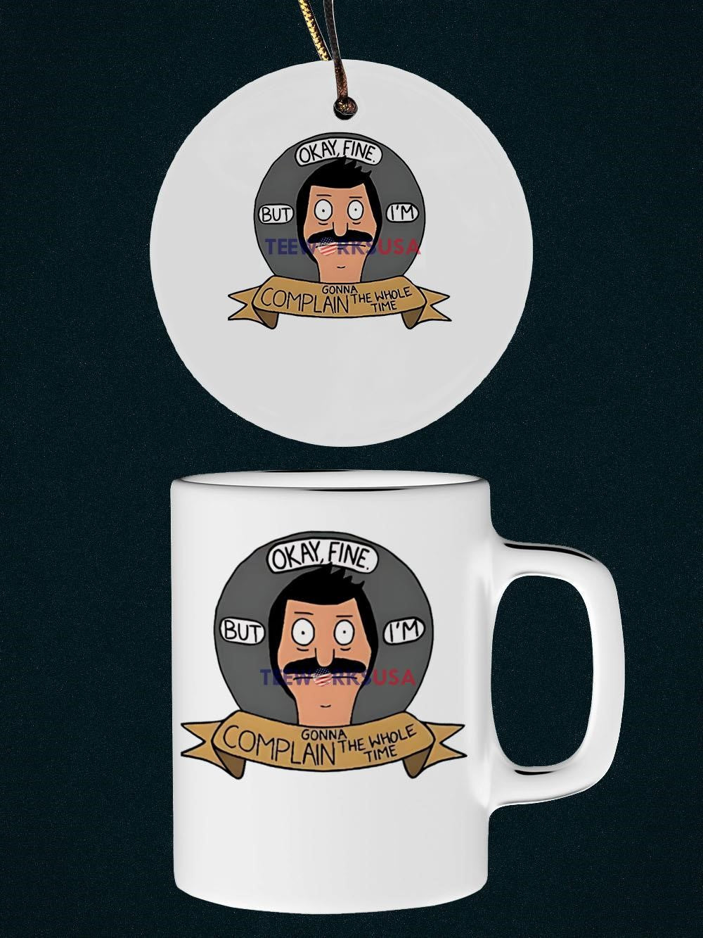 Okay fine but I'm gonna complain the whole time - Adult & Kids T-Shirts, Sweatshirts & Hoodies apparel design preview 4