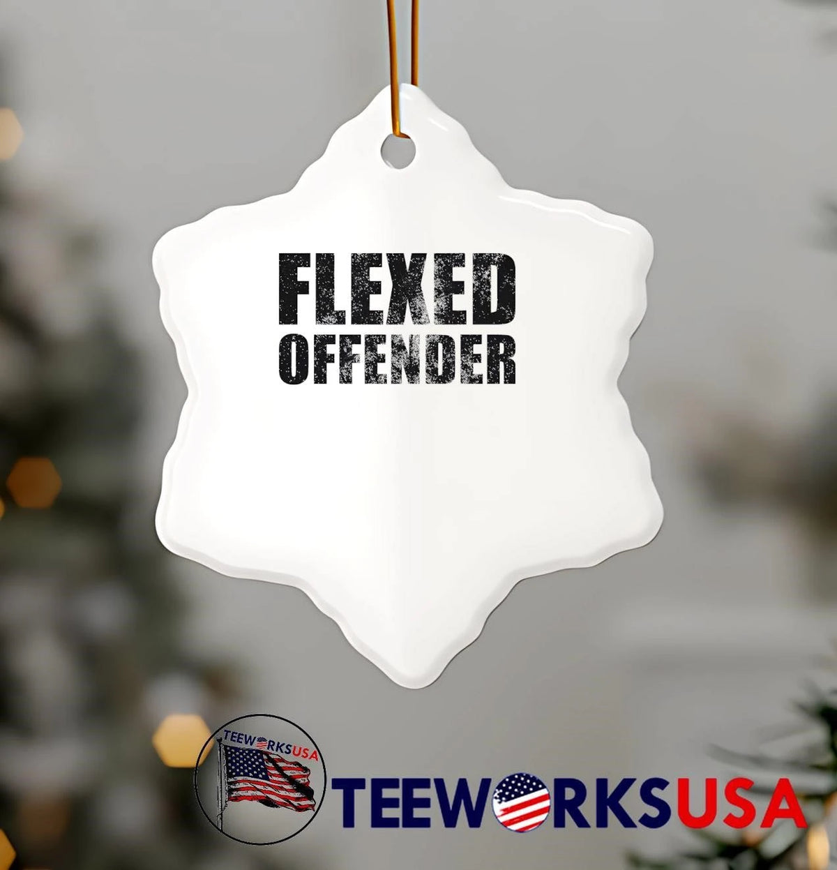 Flexed Offender Graphic Men's - Adult & Kids T-Shirts, Sweatshirts & Hoodies apparel design preview 5