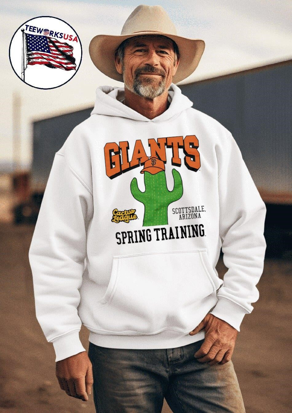 San Francisco Giants Cactus League - Adult & Kids T-Shirts, Sweatshirts & Hoodies apparel design preview 2