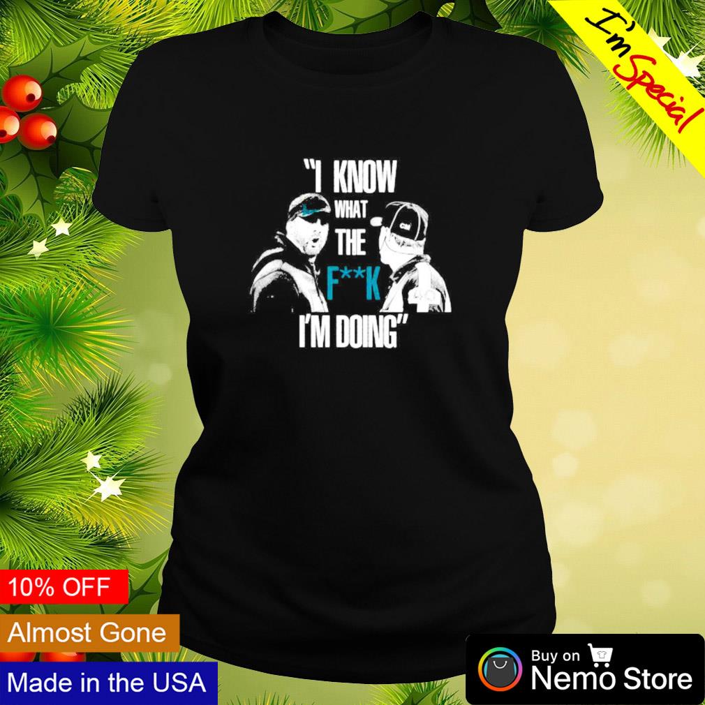Coach Sirianni I know what the fuck i'm doing - Adult & Kids T-Shirts, Sweatshirts & Hoodies apparel design preview 3