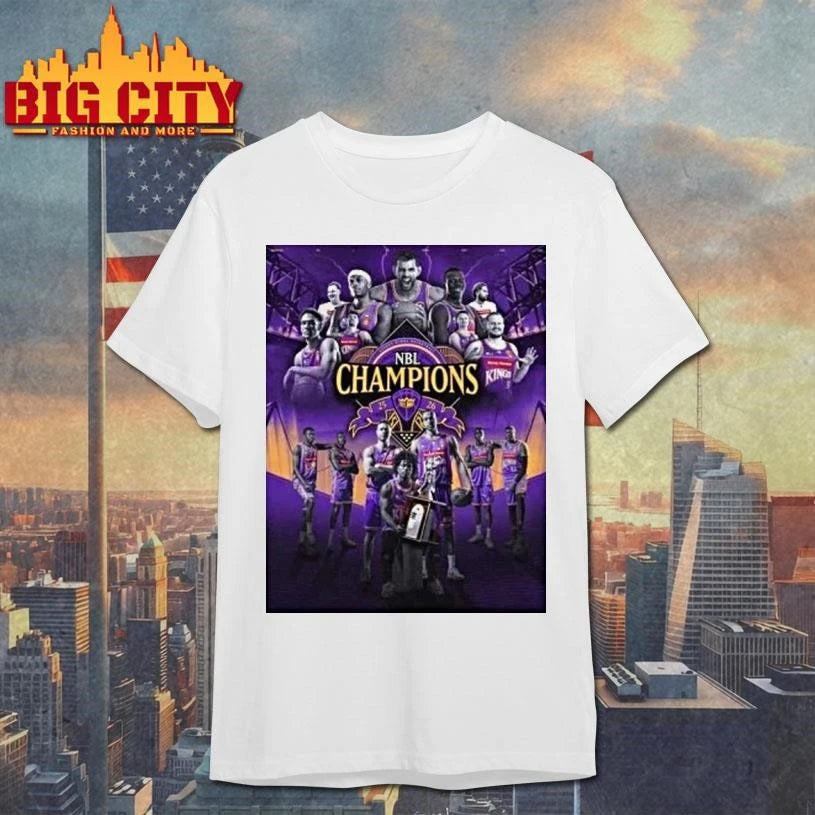 Sydney Kings 2026 Nbl Champions - Adult & Kids T-Shirts, Sweatshirts & Hoodies apparel design preview 1