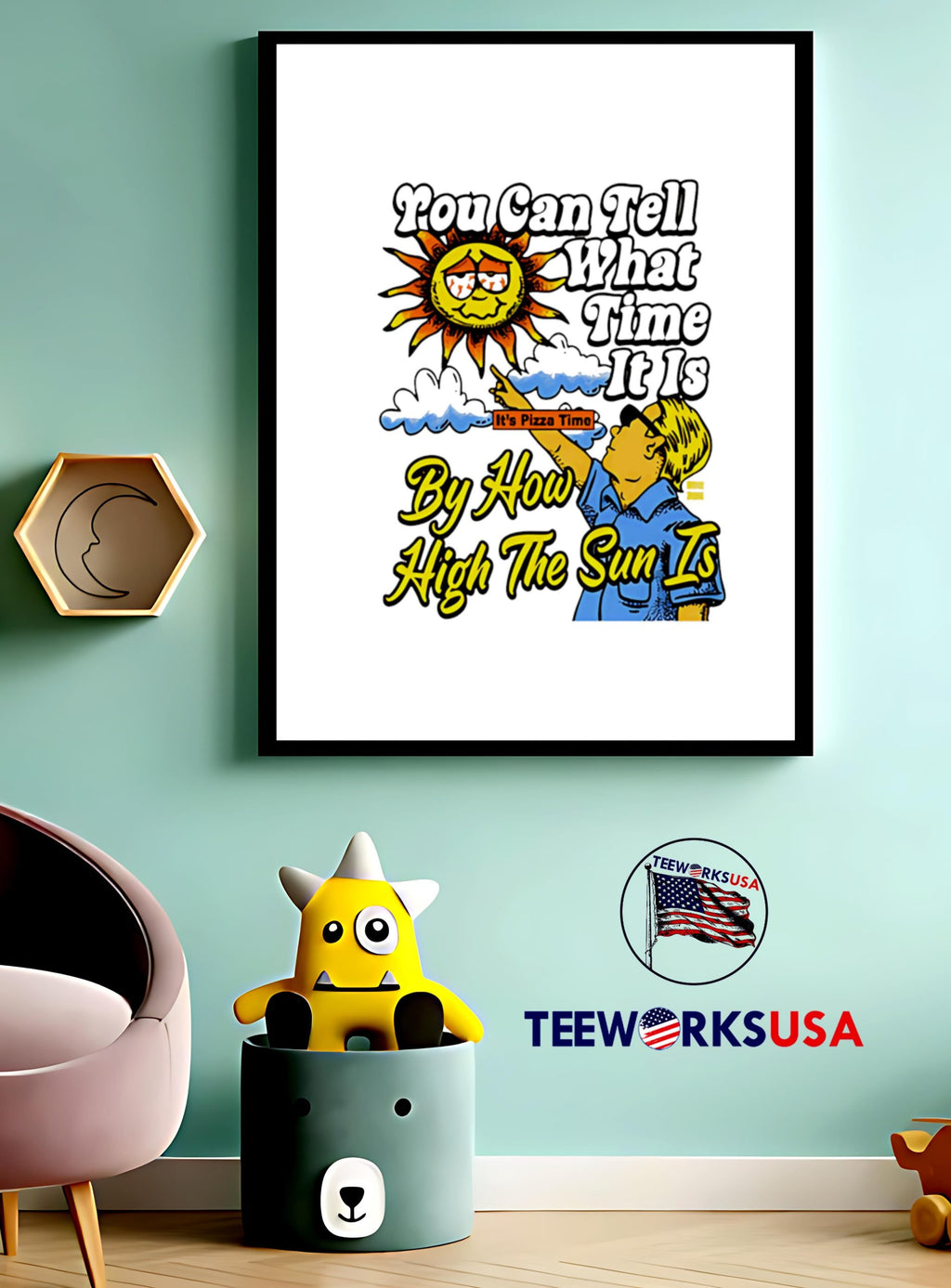 High sun ivory - Adult & Kids T-Shirts, Sweatshirts & Hoodies apparel design preview 3