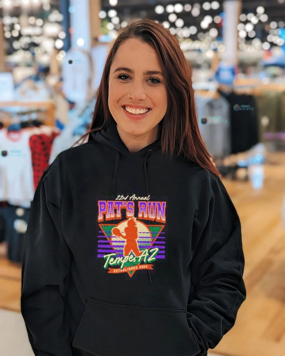 22nd Annual Pat's Run Tempe AZ - Adult & Kids T-Shirts, Sweatshirts & Hoodies apparel design preview 5