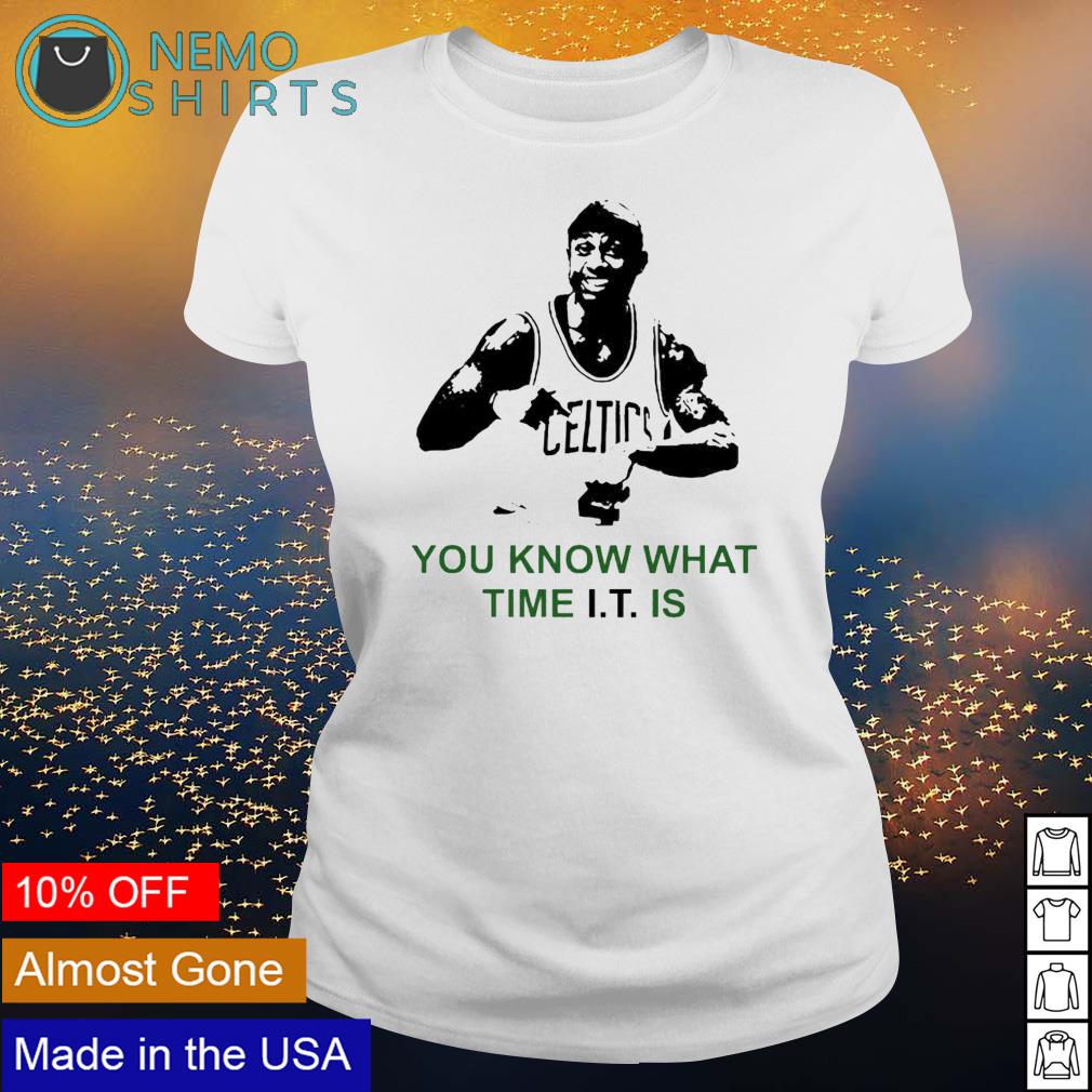 Isaiah Thomas you know what time it is - Adult & Kids T-Shirts, Sweatshirts & Hoodies apparel design preview 3