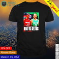 Boston Celtics Vs Miami Heat - Adult & Kids T-Shirts, Sweatshirts & Hoodies apparel design preview 1