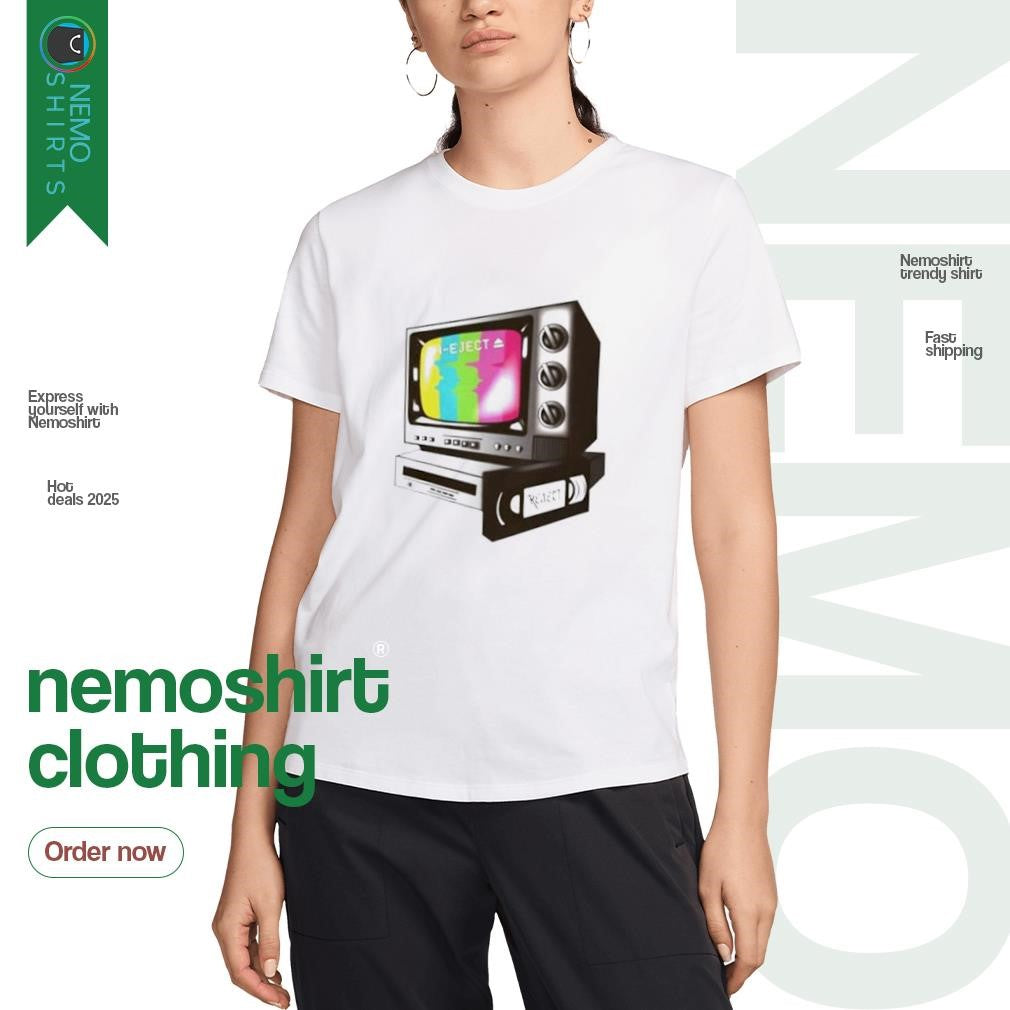 Reelrejects Sh Eject retro - Adult & Kids T-Shirts, Sweatshirts & Hoodies apparel design preview 3