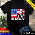 I'll be back Trump 2024 flag American - Adult & Kids T-Shirts, Sweatshirts & Hoodies apparel design preview 1