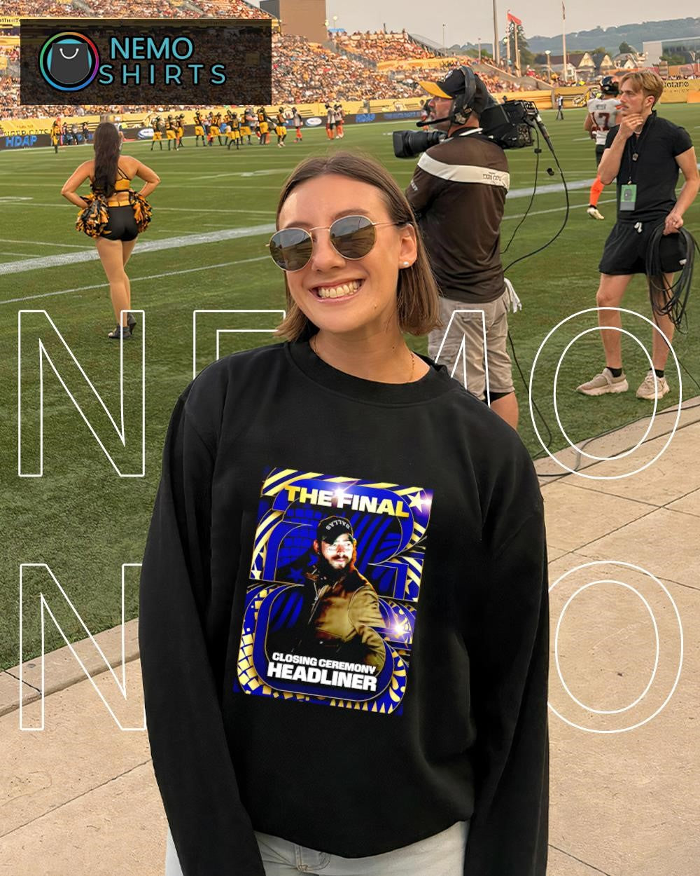 Post Malone The Final Closing Ceremony Headliner - Adult & Kids T-Shirts, Sweatshirts & Hoodies apparel design preview 4