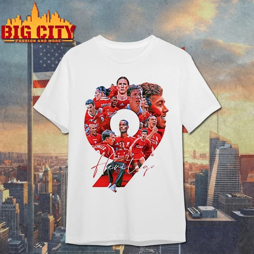Alexander Isak Heritage No 9 Liverpool signature - Adult & Kids T-Shirts, Sweatshirts & Hoodies apparel design preview 1