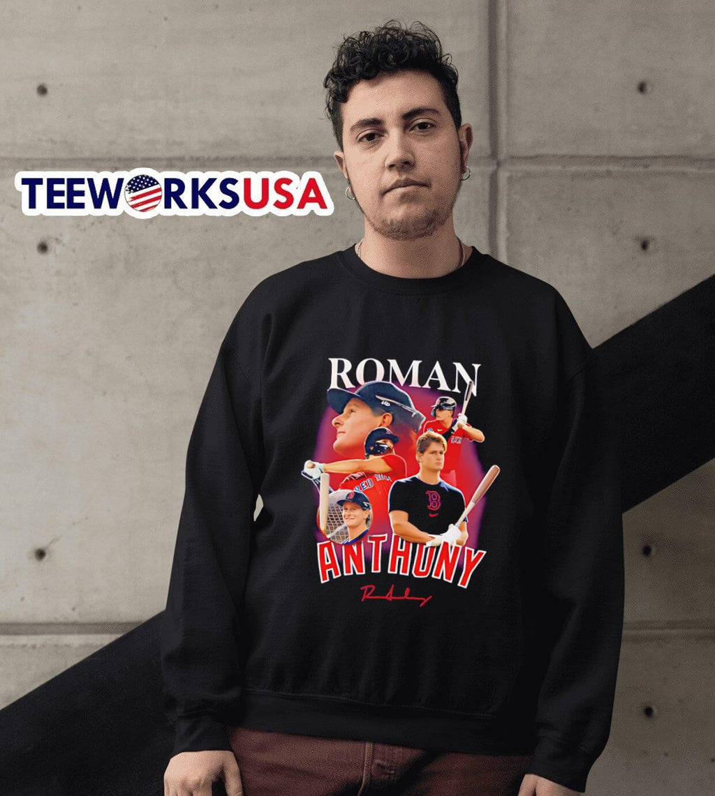 Roman Anthony Rookie - Adult & Kids T-Shirts, Sweatshirts & Hoodies apparel design preview 6