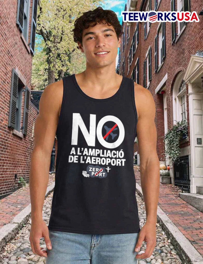 No Ampliacio de l'Aeroport - Adult & Kids T-Shirts, Sweatshirts & Hoodies apparel design preview 6