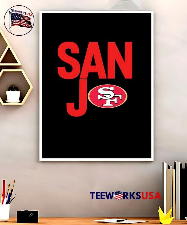 San Jo Francisco 49ers logo - Adult & Kids T-Shirts, Sweatshirts & Hoodies apparel design preview 5
