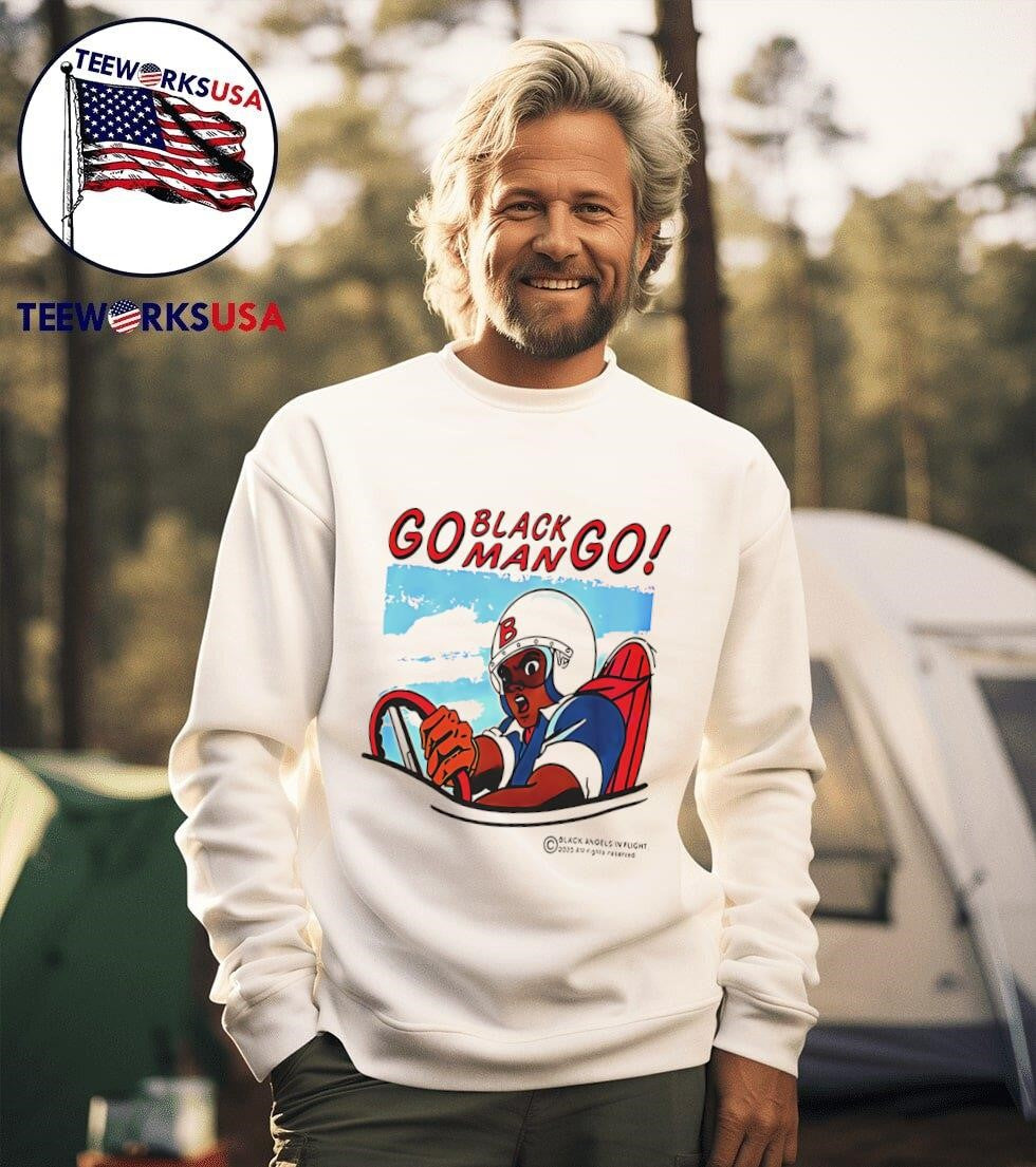 Go black man - Adult & Kids T-Shirts, Sweatshirts & Hoodies apparel design preview 3