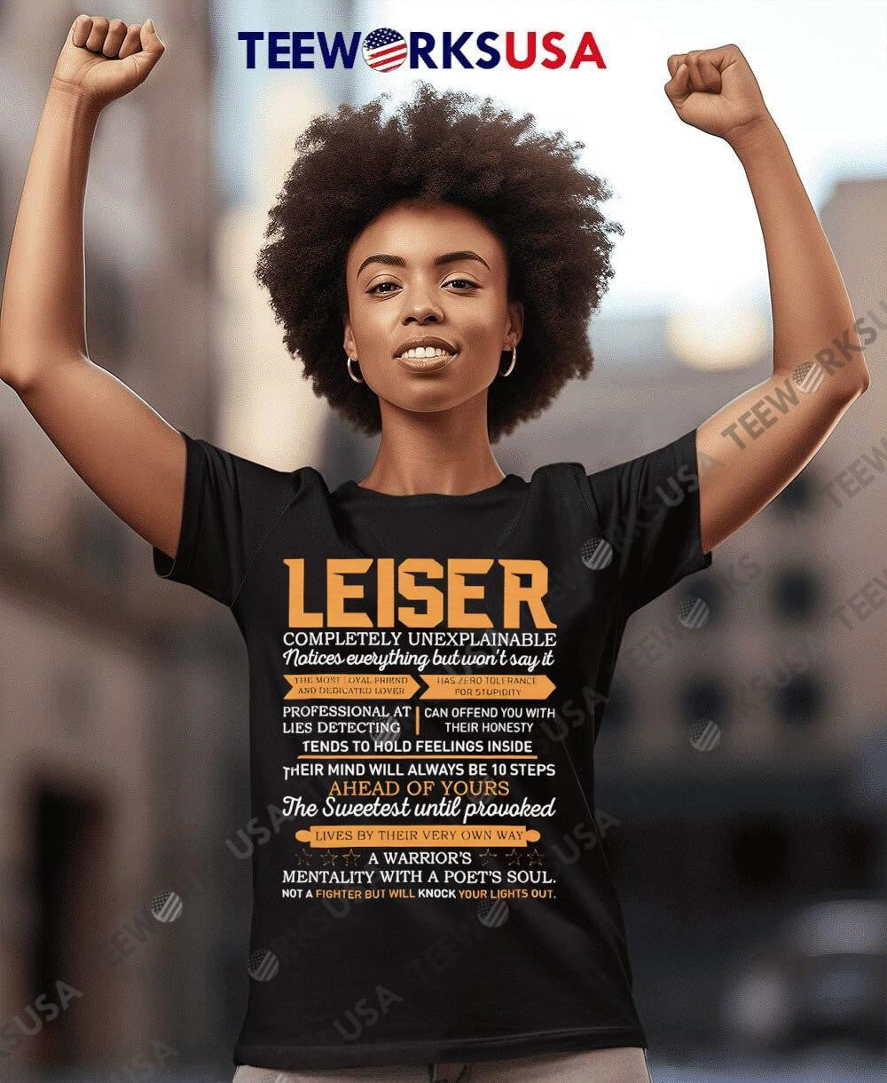 Leiser Completely Unexplainable Notices Everything - Adult & Kids T-Shirts, Sweatshirts & Hoodies apparel design preview 8