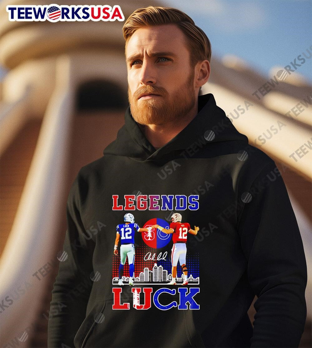 Legends Luck Indianapolis Colts Graphics - Adult & Kids T-Shirts, Sweatshirts & Hoodies apparel design preview 3