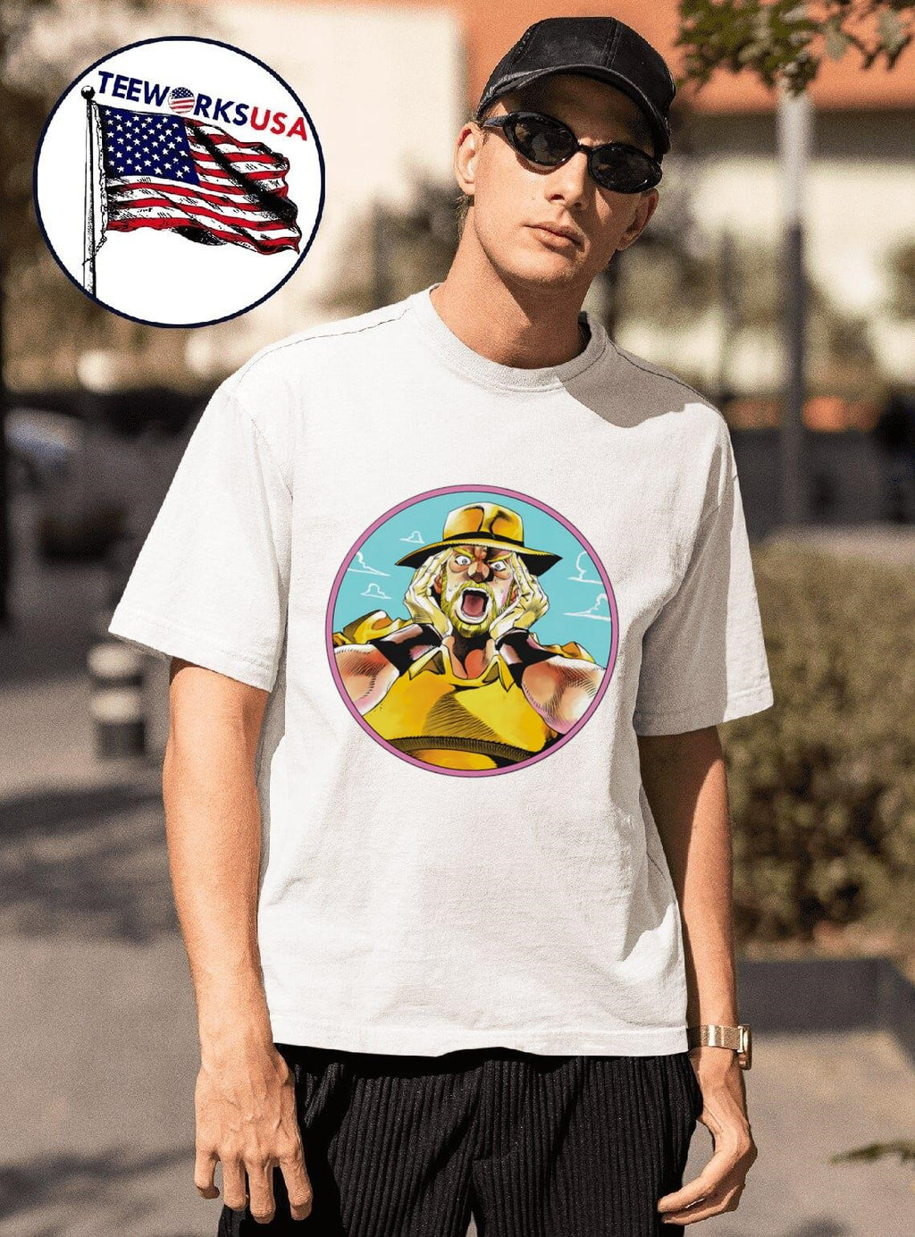 Joseph Joestar JoJo's Bizarre Adventure - Adult & Kids T-Shirts, Sweatshirts & Hoodies apparel design preview 1