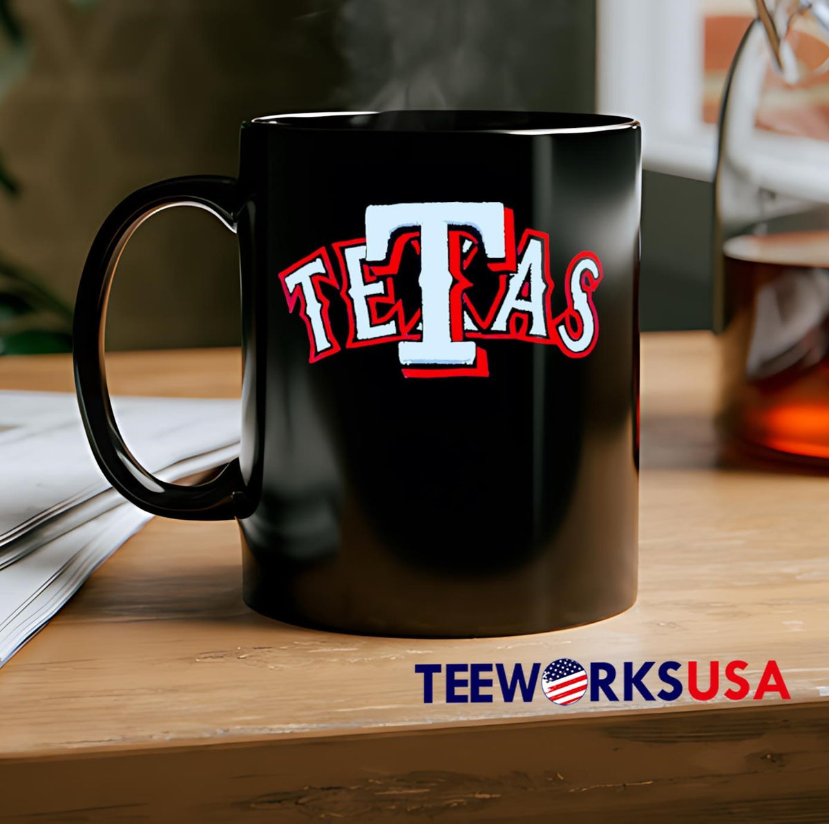Texas Rangers TETAS - Adult & Kids T-Shirts, Sweatshirts & Hoodies apparel design preview 2