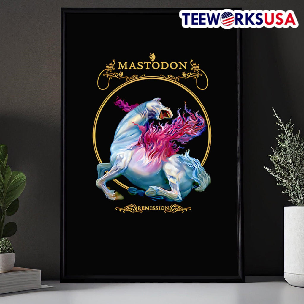 Mastodon Vignette Horse Remission - Adult & Kids T-Shirts, Sweatshirts & Hoodies apparel design preview 5
