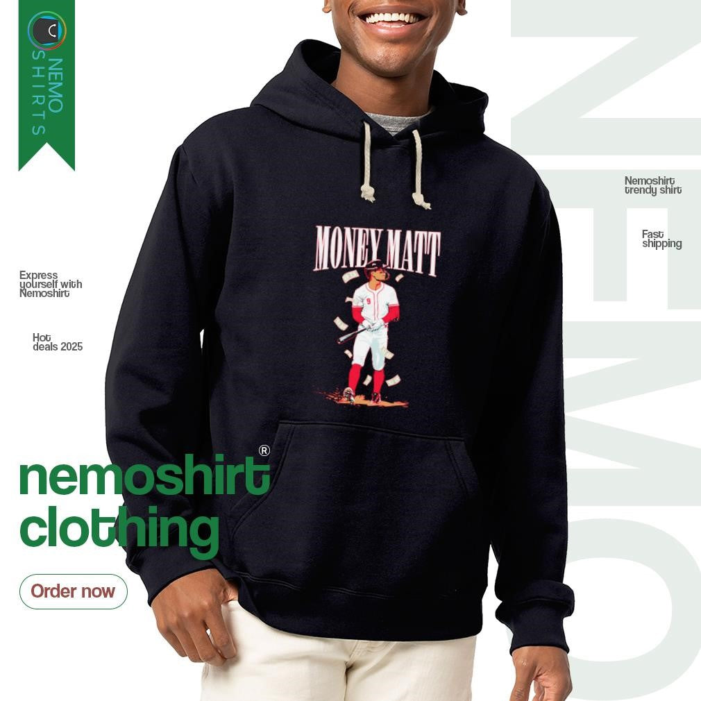 Money Matt McLain Cincinnati Reds - Adult & Kids T-Shirts, Sweatshirts & Hoodies apparel design preview 2