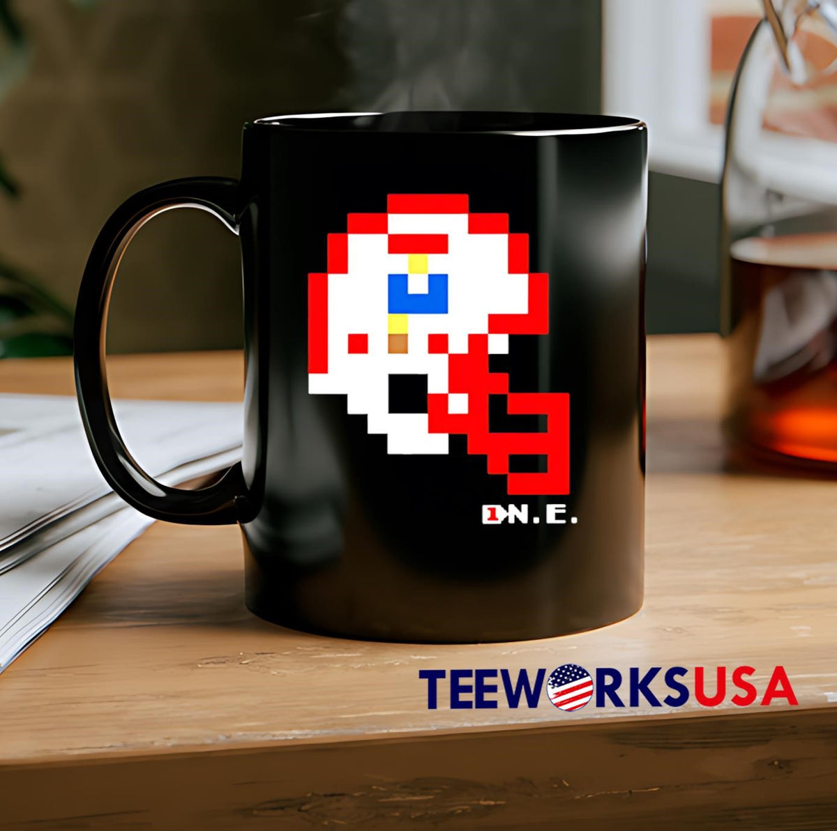 Ne Original Helmet Tecmo Bowl - Adult & Kids T-Shirts, Sweatshirts & Hoodies apparel design preview 2