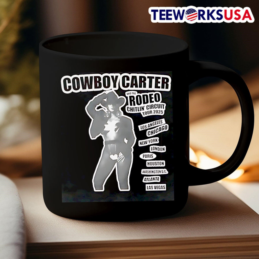 Cowboy Carter and the Rodeo chitlin' circuit tour - Adult & Kids T-Shirts, Sweatshirts & Hoodies apparel design preview 3