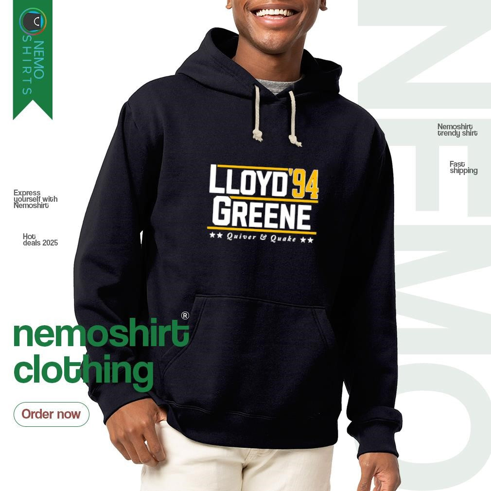 Lloyd Greene '94 quiver and quake - Adult & Kids T-Shirts, Sweatshirts & Hoodies apparel design preview 2