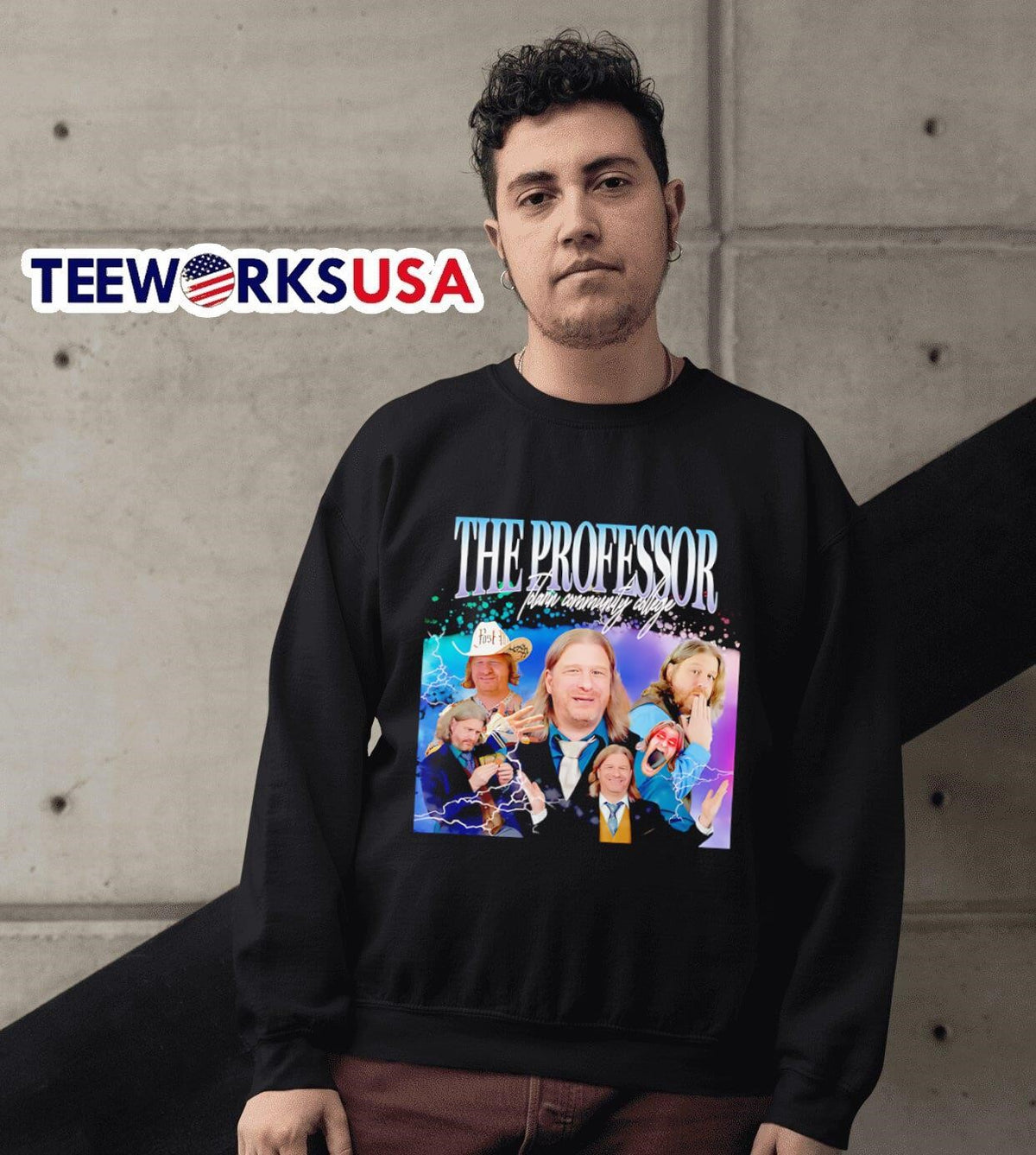 The Professor Tolarian Community college - Adult & Kids T-Shirts, Sweatshirts & Hoodies apparel design preview 6