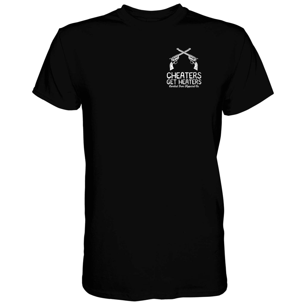 Cheaters Get Heaters Cowboy Edition Men's - Adult & Kids T-Shirts, Sweatshirts & Hoodies apparel design preview 3