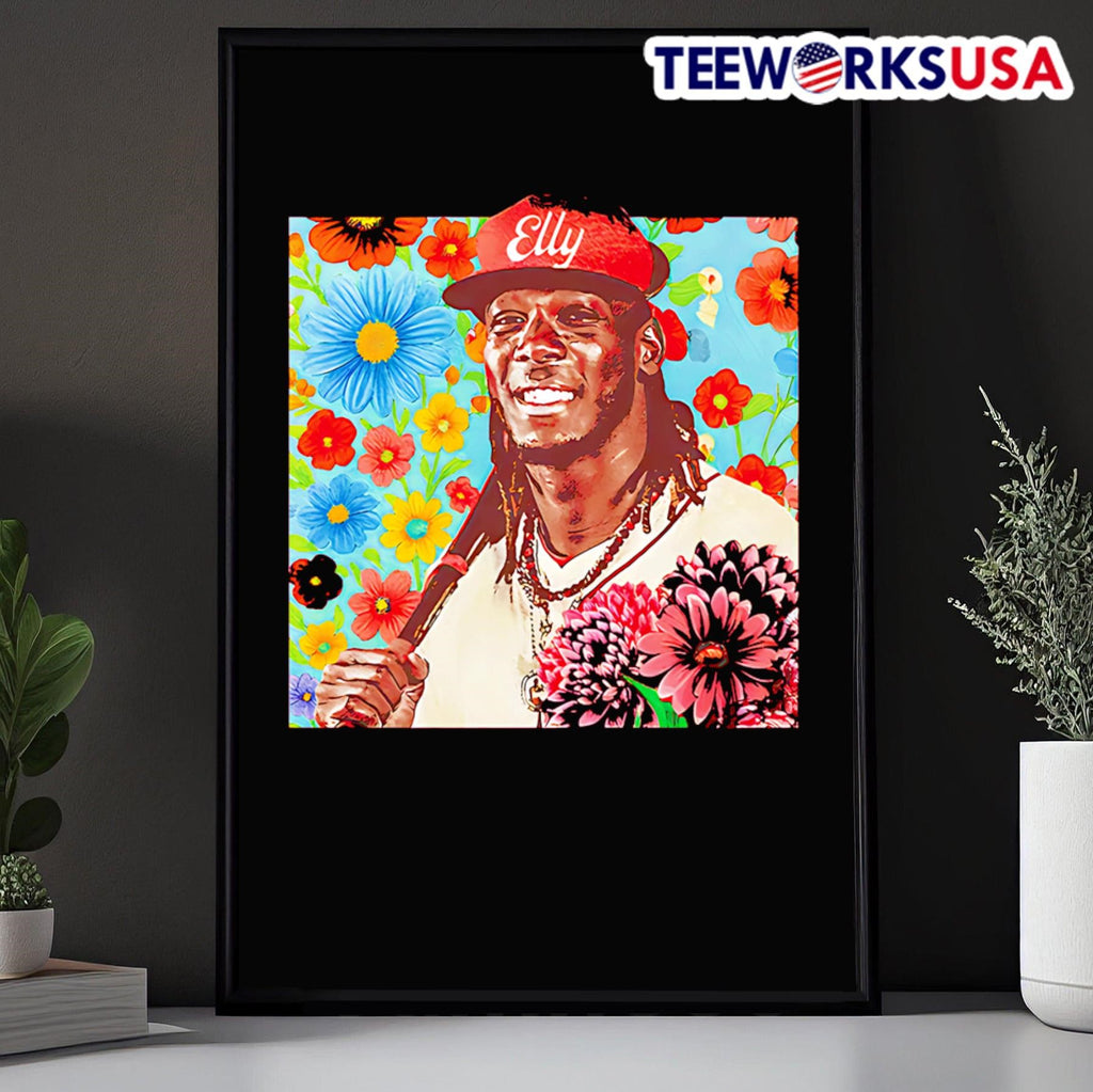 Elly De La Cruz Floral - Adult & Kids T-Shirts, Sweatshirts & Hoodies apparel design preview 5