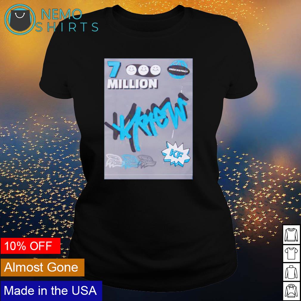 7 million krew - Adult & Kids T-Shirts, Sweatshirts & Hoodies apparel design preview 3