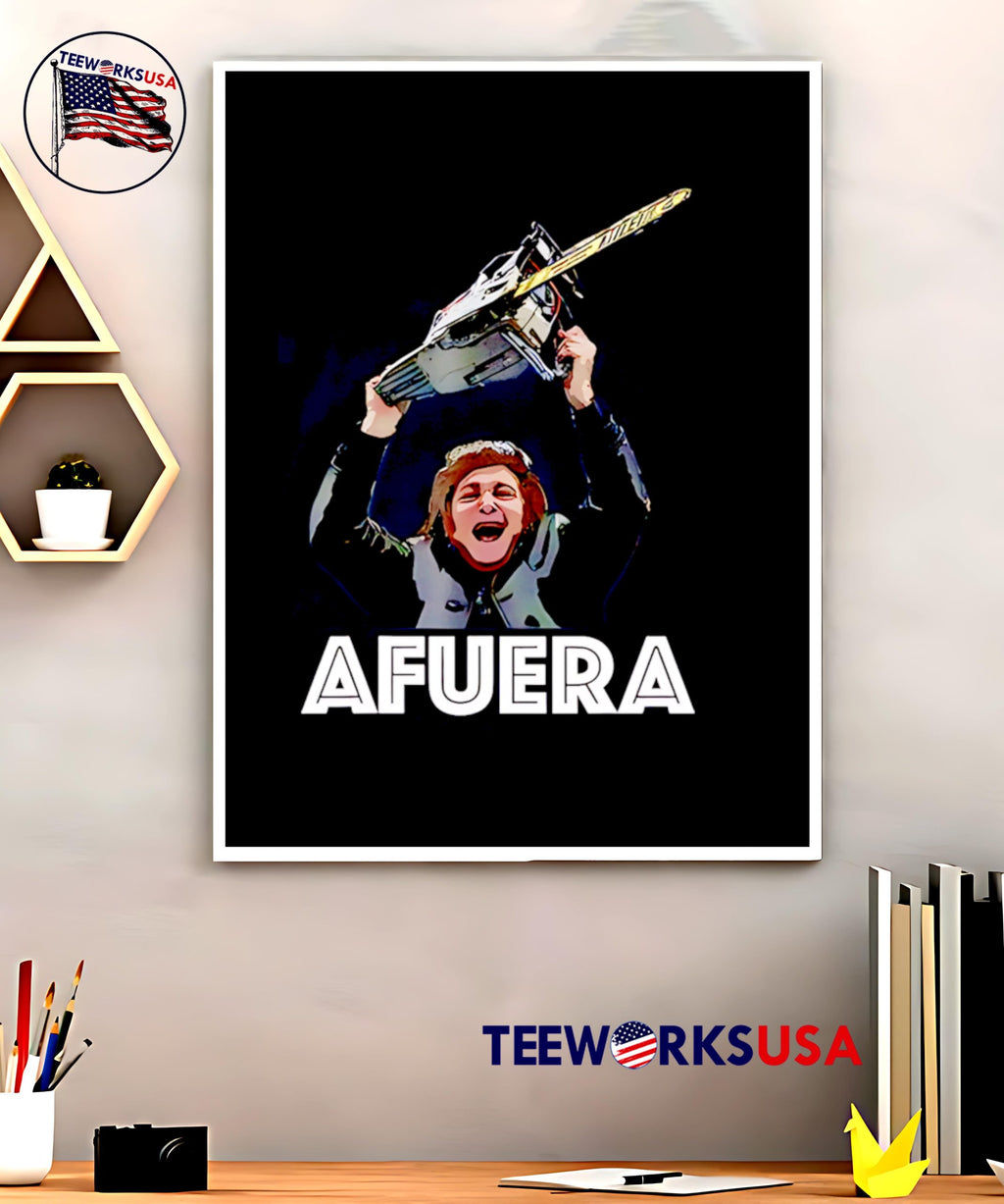President Milei Afuera saw - Adult & Kids T-Shirts, Sweatshirts & Hoodies apparel design preview 5