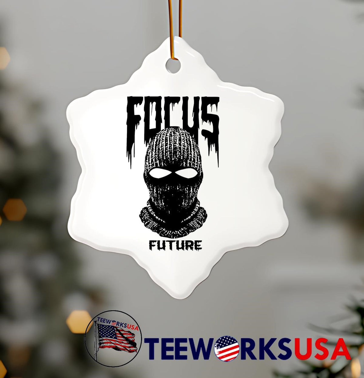 Focus Future hooded mask - Adult & Kids T-Shirts, Sweatshirts & Hoodies apparel design preview 7