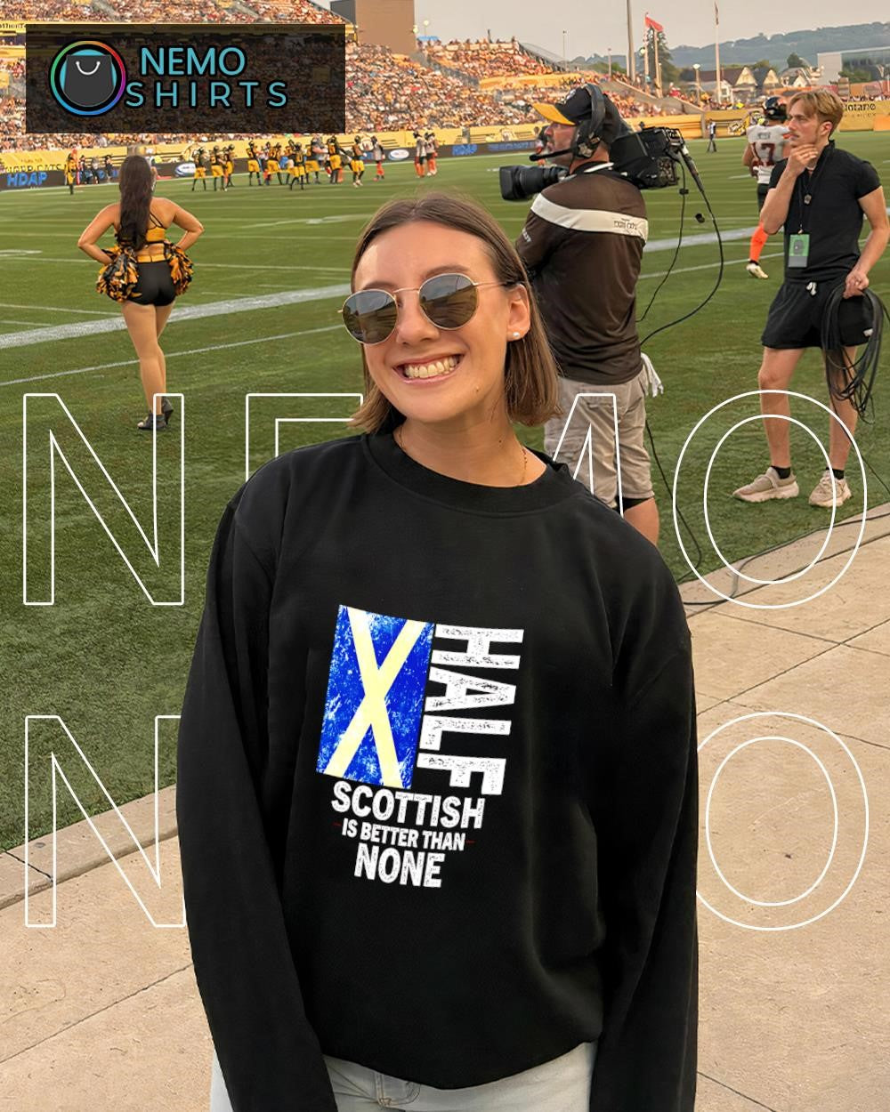 Half Scottish Is Better Than None Scotland - Adult & Kids T-Shirts, Sweatshirts & Hoodies apparel design preview 4