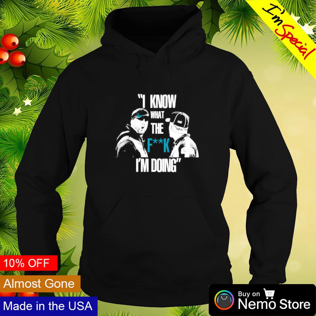 Coach Sirianni I know what the fuck i'm doing - Adult & Kids T-Shirts, Sweatshirts & Hoodies apparel design preview 2
