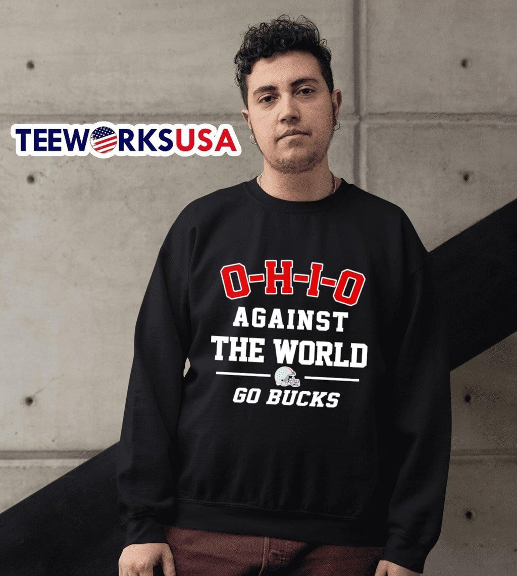 Ohio State against the world go Bucks - Adult & Kids T-Shirts, Sweatshirts & Hoodies apparel design preview 6