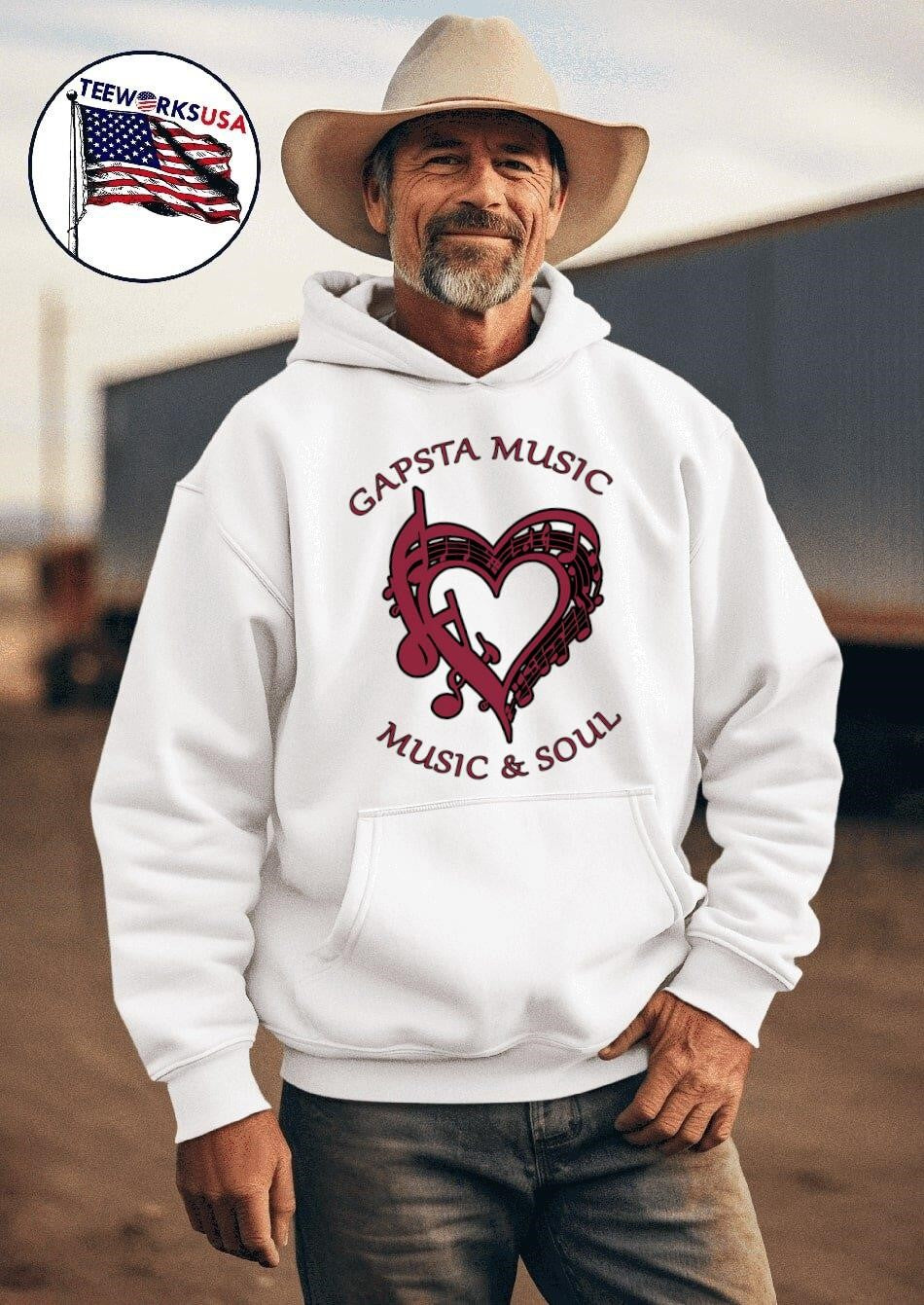 Gapsta music and soul - Adult & Kids T-Shirts, Sweatshirts & Hoodies apparel design preview 2