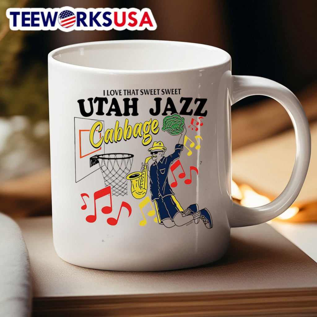 I love that sweet Utah Jazz Cabbage - Adult & Kids T-Shirts, Sweatshirts & Hoodies apparel design preview 4