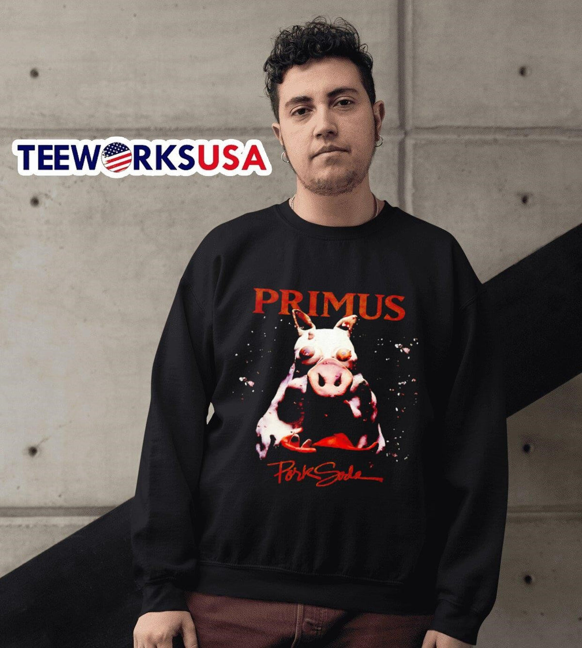 Primus Pork Soda vintage - Adult & Kids T-Shirts, Sweatshirts & Hoodies apparel design preview 6