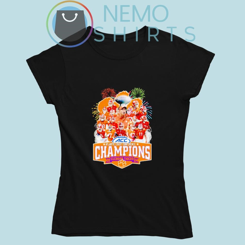 Clemson Tigers Atlantic Coast Conference champions - Adult & Kids T-Shirts, Sweatshirts & Hoodies apparel design preview 6