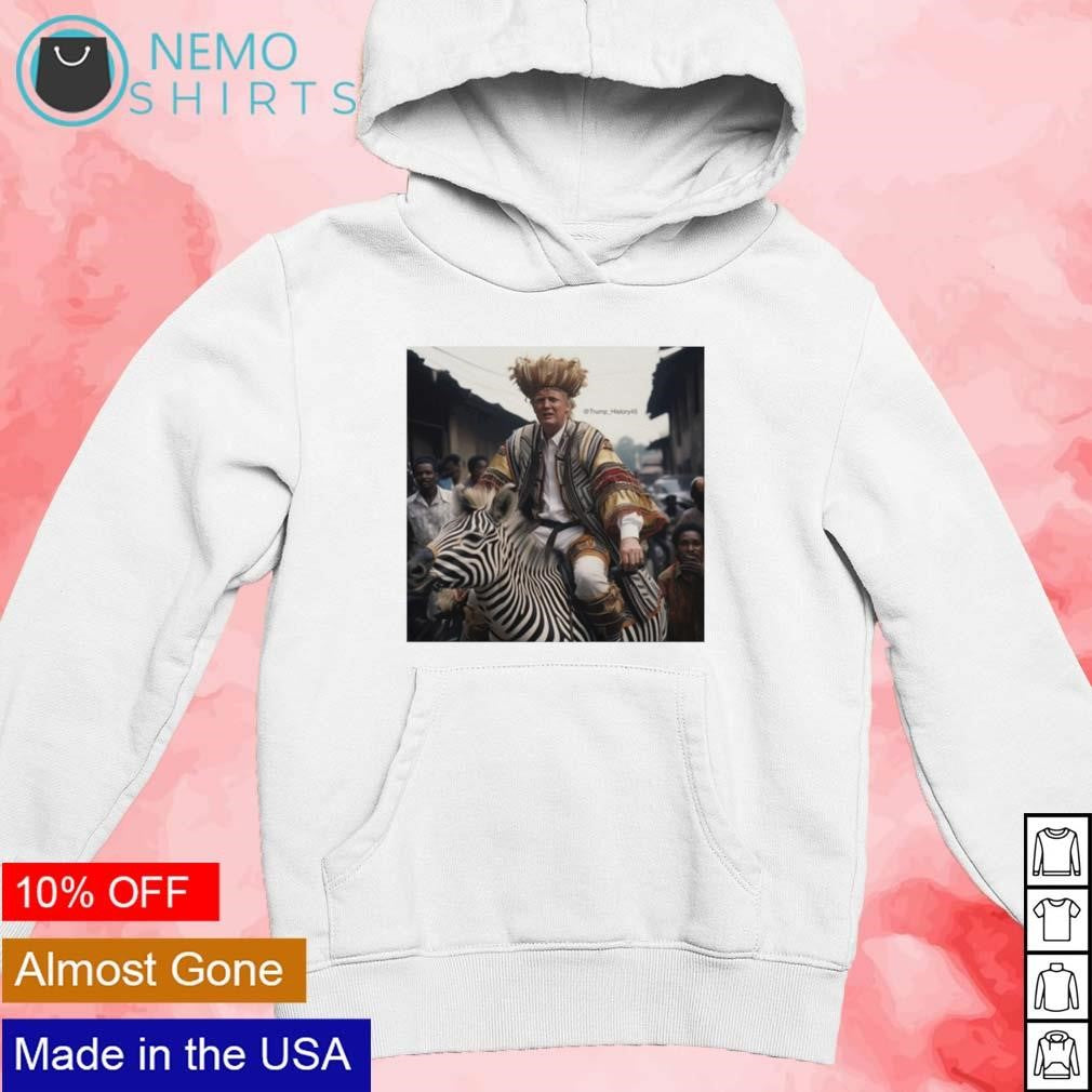 Donald Trump King of Africa - Adult & Kids T-Shirts, Sweatshirts & Hoodies apparel design preview 2