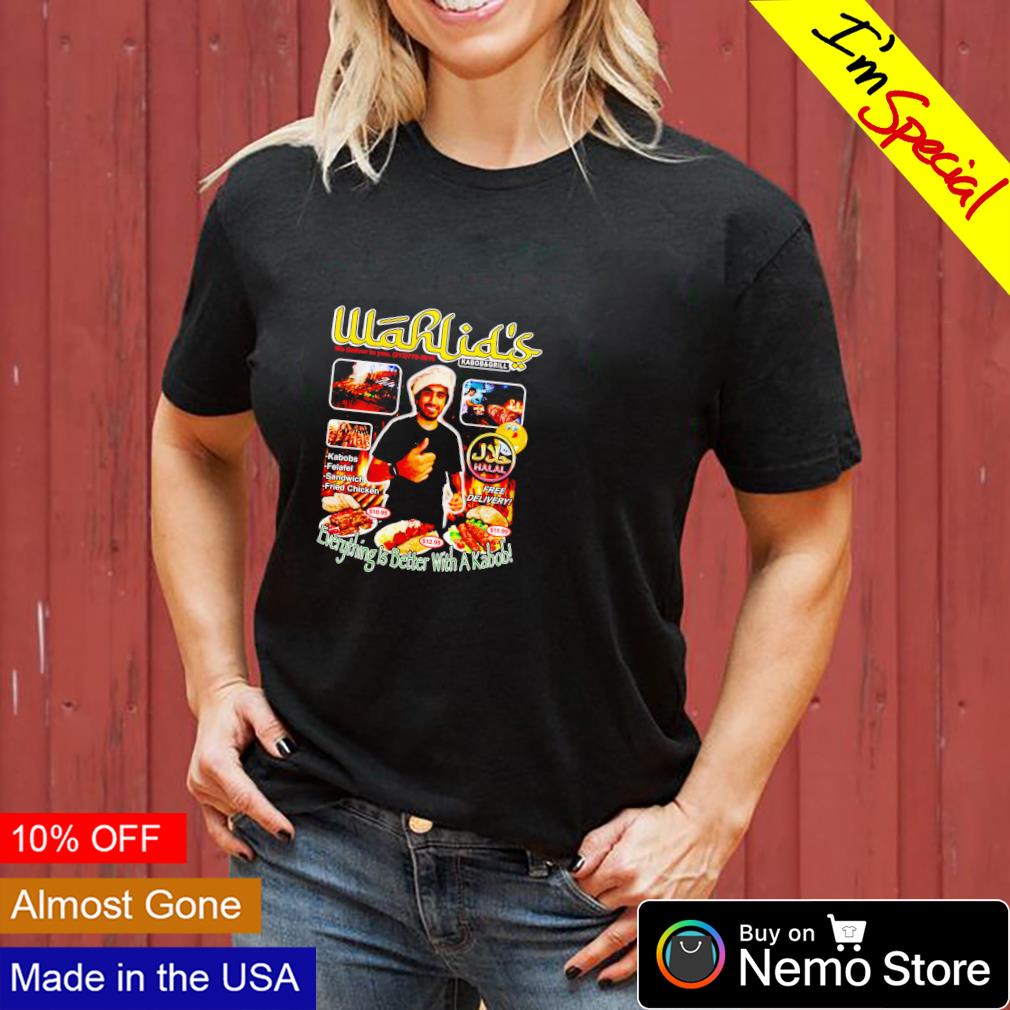 Wahlid everything is better with a kabob - Adult & Kids T-Shirts, Sweatshirts & Hoodies apparel design preview 3