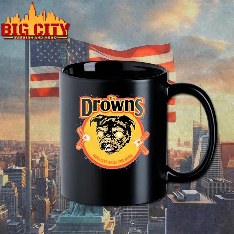 The Drowns Nigel Black - Adult & Kids T-Shirts, Sweatshirts & Hoodies apparel design preview 3
